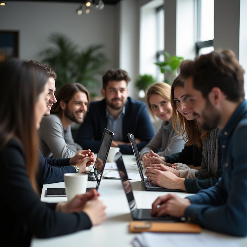 Jóvenes emprendedores consultoría startup